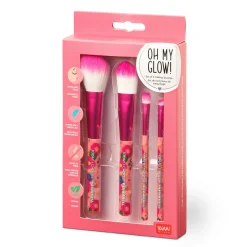 Set di 4 Pennelli per il Trucco - Oh My Glow!