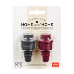 Set di Due Tappi Sottovuoto per Vino