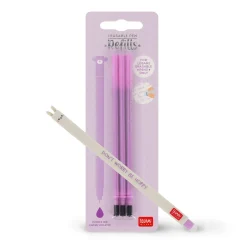 Set Penna Cancellabile Bunny con Refill Viola