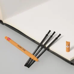 Set Penna Cancellabile Corgi con Refill Nero