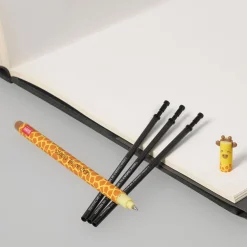 Set Penna Cancellabile Giraffe con Refill Nero