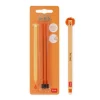 Set Penna Cancellabile Lion con Refill Arancione