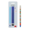 Set Penna Cancellabile Llama con Refill Blu
