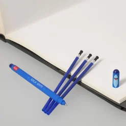 Set Penna Cancellabile Shark con Refill Blu