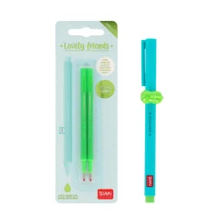Set Penna Lovely Dino con Refill Verde Neon
