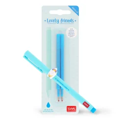 Set Penna Lovely Llama con Refill Azzurro