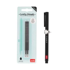 Set Penna Lovely Panda con Refill Nero