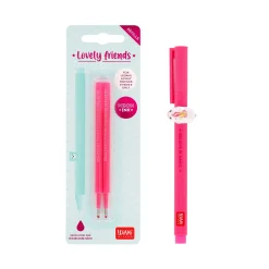 Set Penna Lovely Unicorn con Refill Rosa Neon