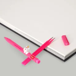 Set Penna Lovely Unicorn con Refill Rosa Neon