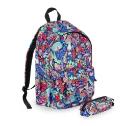 Set Zaino e Astuccio Mushrooms