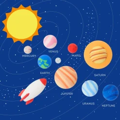 Solar System - Set di 9 Gomme