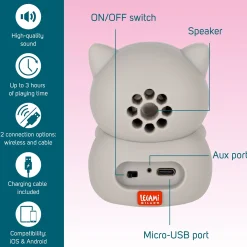 Speaker Wireless con Supporto - The Sound of Cuteness