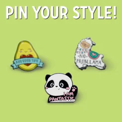 Spilla in Metallo Smaltato - Pin Your Style!