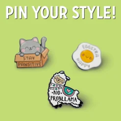 Spilla in Metallo Smaltato - Pin Your Style!