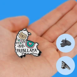 Spilla in Metallo Smaltato - Pin Your Style!