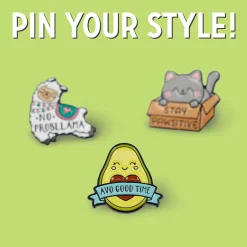 Spilla in Metallo Smaltato - Pin Your Style!