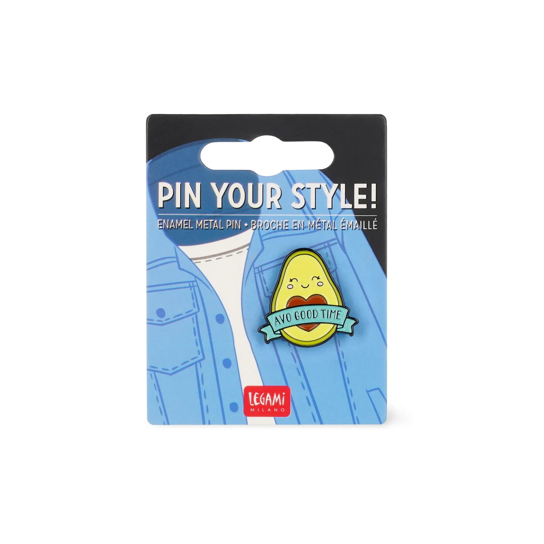 Spilla in Metallo Smaltato - Pin Your Style!