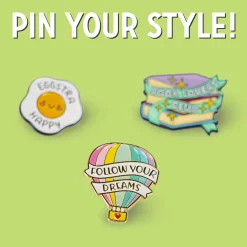 Spilla in Metallo Smaltato - Pin Your Style!