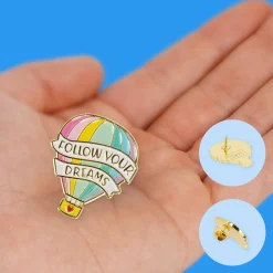 Spilla in Metallo Smaltato - Pin Your Style!