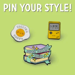 Spilla in Metallo Smaltato - Pin Your Style!