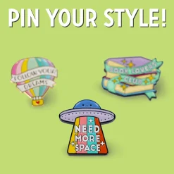 Spilla in Metallo Smaltato - Pin Your Style!