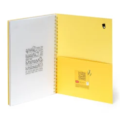 Trio - Quaderno con Spirale 3 in 1 - Foglio A4