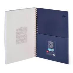 Trio - Quaderno con Spirale 3 in 1 - Foglio A4