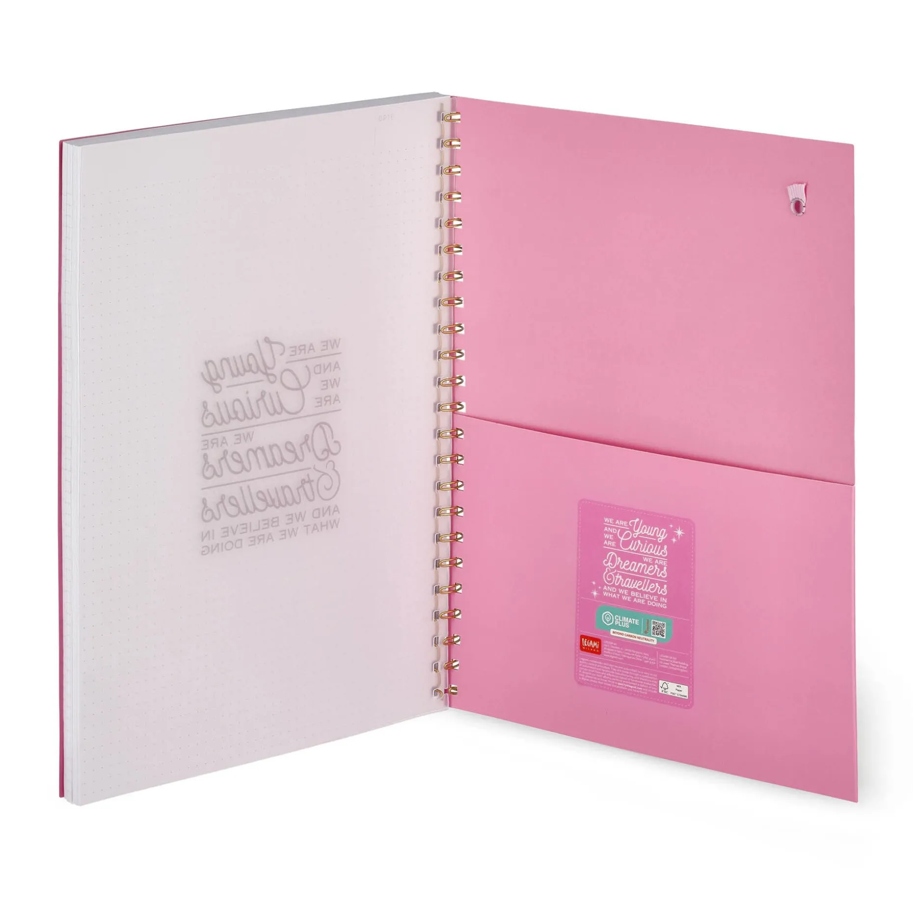 Trio - Quaderno con Spirale 3 in 1 - Foglio A4
