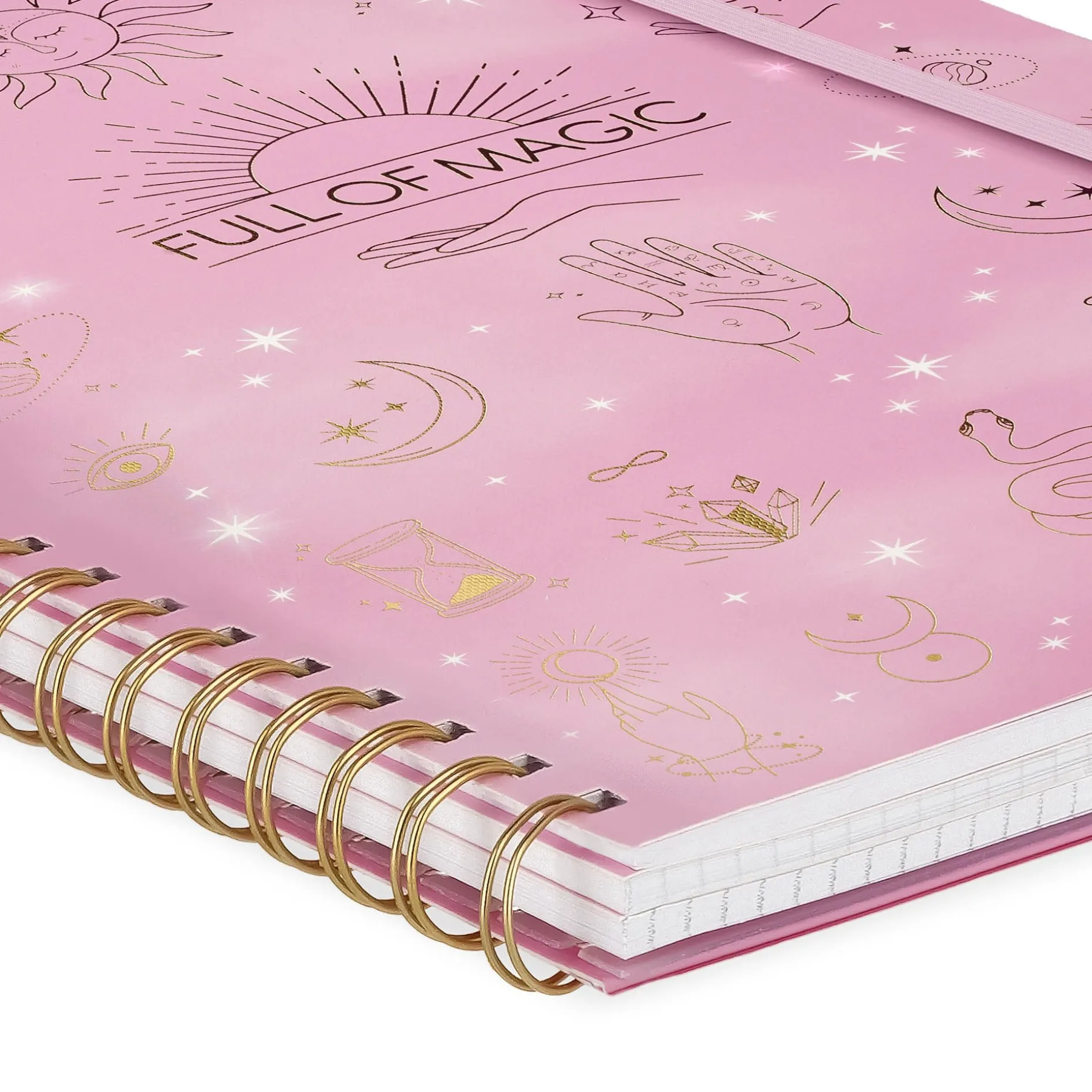 Trio - Quaderno con Spirale 3 in 1 - Foglio A4