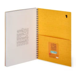 Trio - Quaderno con Spirale 3 in 1 - Foglio A4