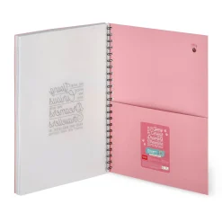 Trio - Quaderno con Spirale 3 in 1 - Foglio A4