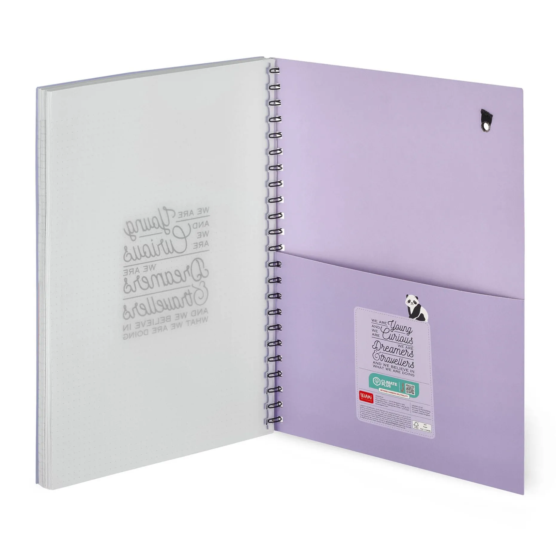 Trio - Quaderno con Spirale 3 in 1 - Foglio A4