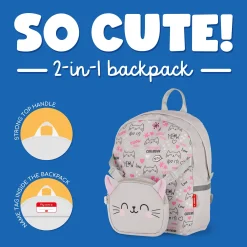 Zaino con Borsa Rimovibile - So Cute!